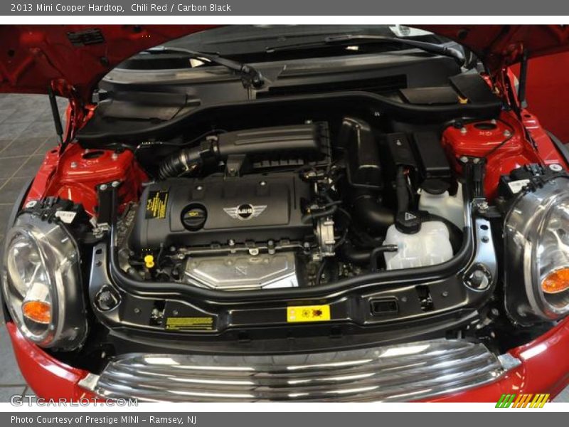 Chili Red / Carbon Black 2013 Mini Cooper Hardtop