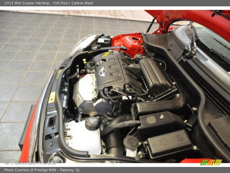Chili Red / Carbon Black 2013 Mini Cooper Hardtop