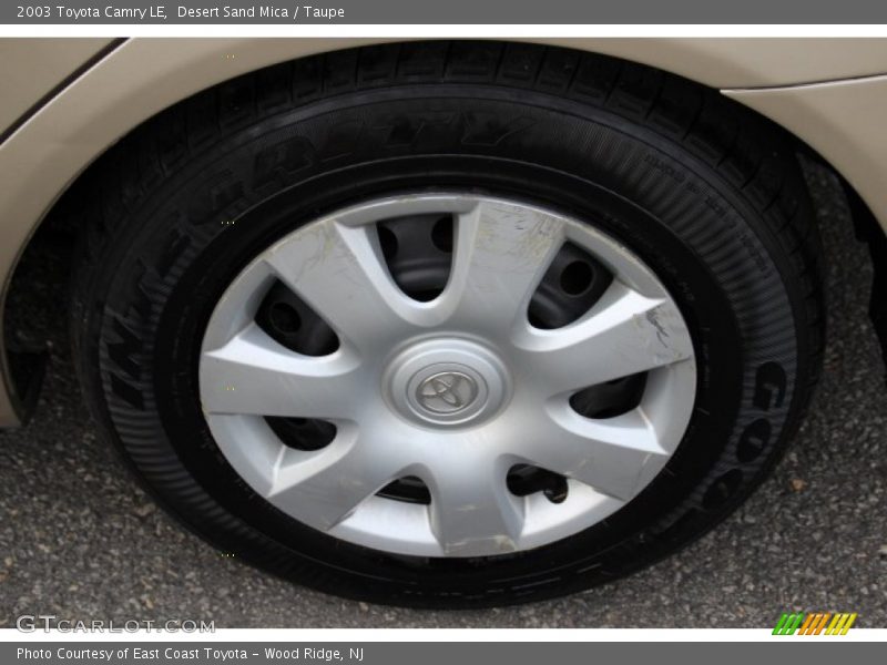 Desert Sand Mica / Taupe 2003 Toyota Camry LE