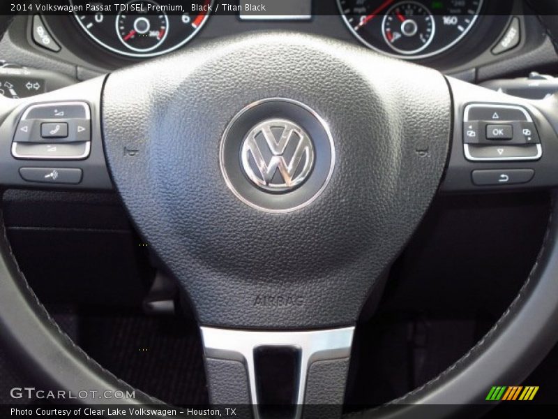 Black / Titan Black 2014 Volkswagen Passat TDI SEL Premium