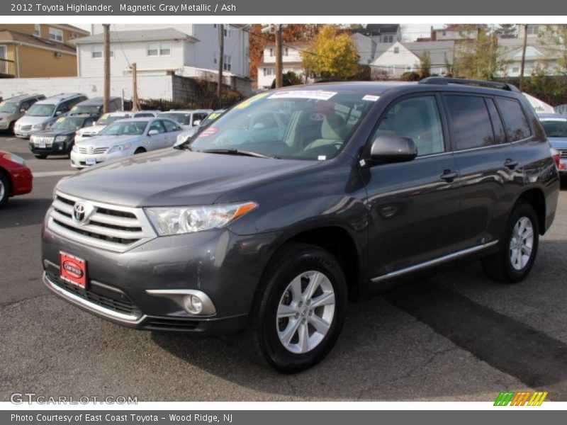 Magnetic Gray Metallic / Ash 2012 Toyota Highlander