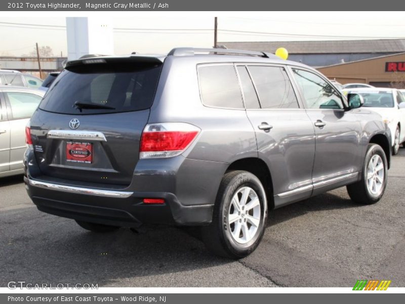 Magnetic Gray Metallic / Ash 2012 Toyota Highlander