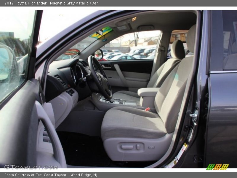 Magnetic Gray Metallic / Ash 2012 Toyota Highlander