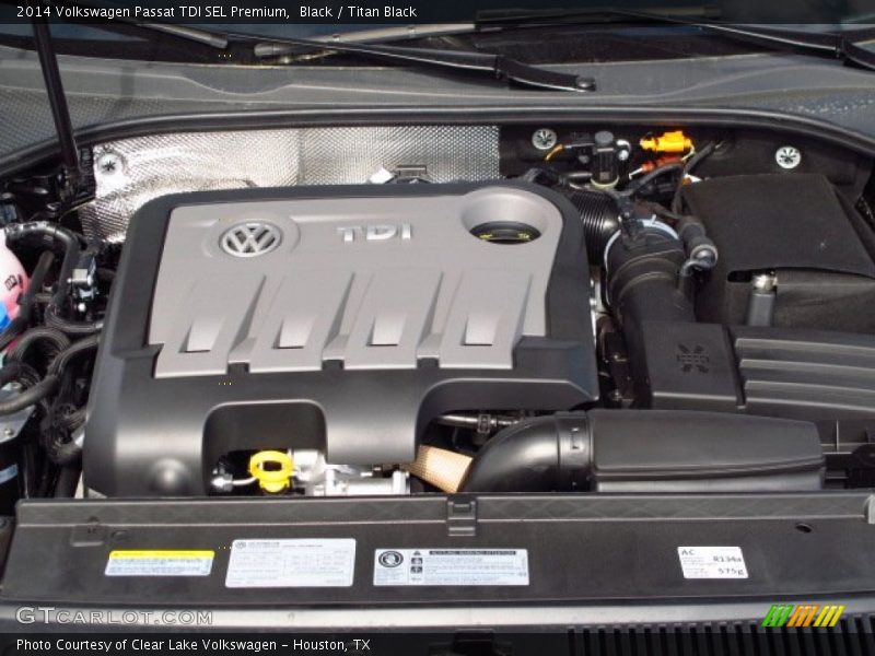 Black / Titan Black 2014 Volkswagen Passat TDI SEL Premium
