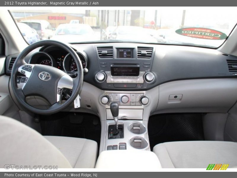 Magnetic Gray Metallic / Ash 2012 Toyota Highlander