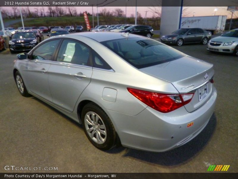 Radiant Silver / Gray 2012 Hyundai Sonata GLS