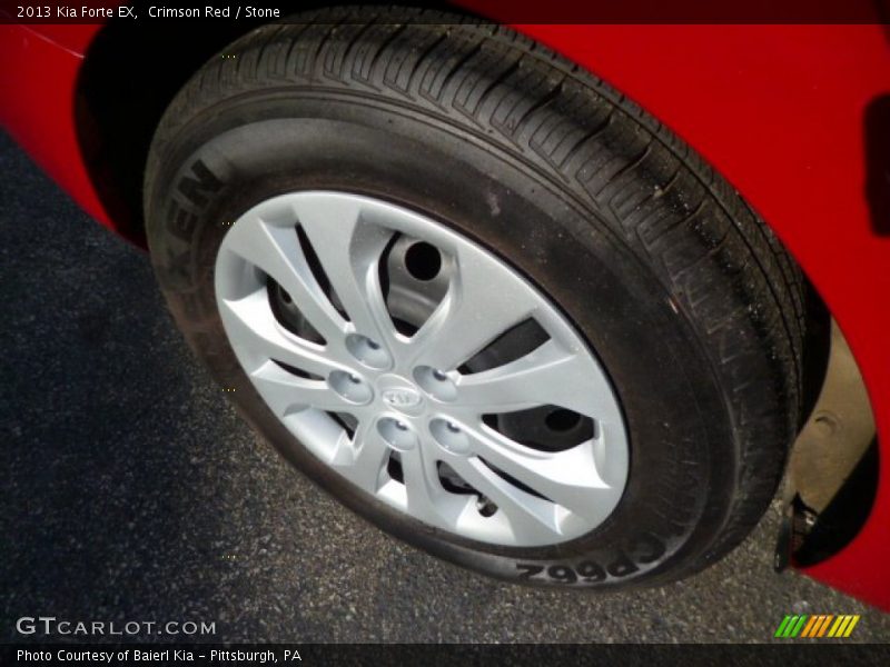 Crimson Red / Stone 2013 Kia Forte EX