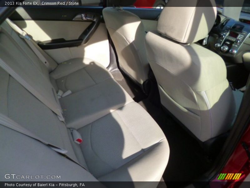 Crimson Red / Stone 2013 Kia Forte EX