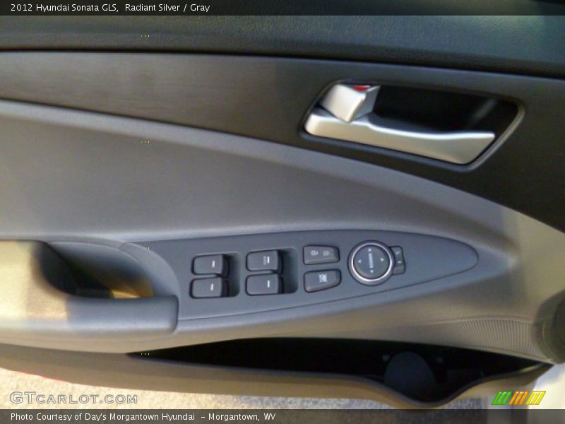 Radiant Silver / Gray 2012 Hyundai Sonata GLS