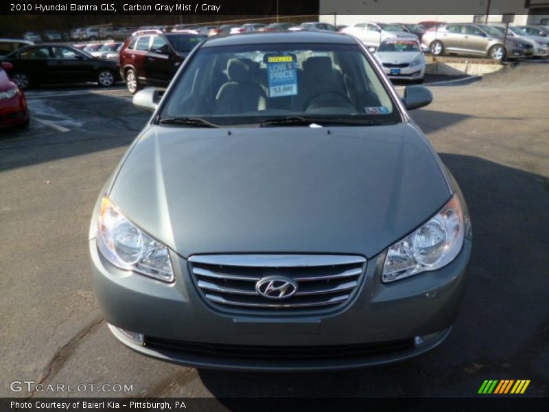 Carbon Gray Mist / Gray 2010 Hyundai Elantra GLS