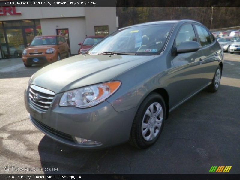 Carbon Gray Mist / Gray 2010 Hyundai Elantra GLS