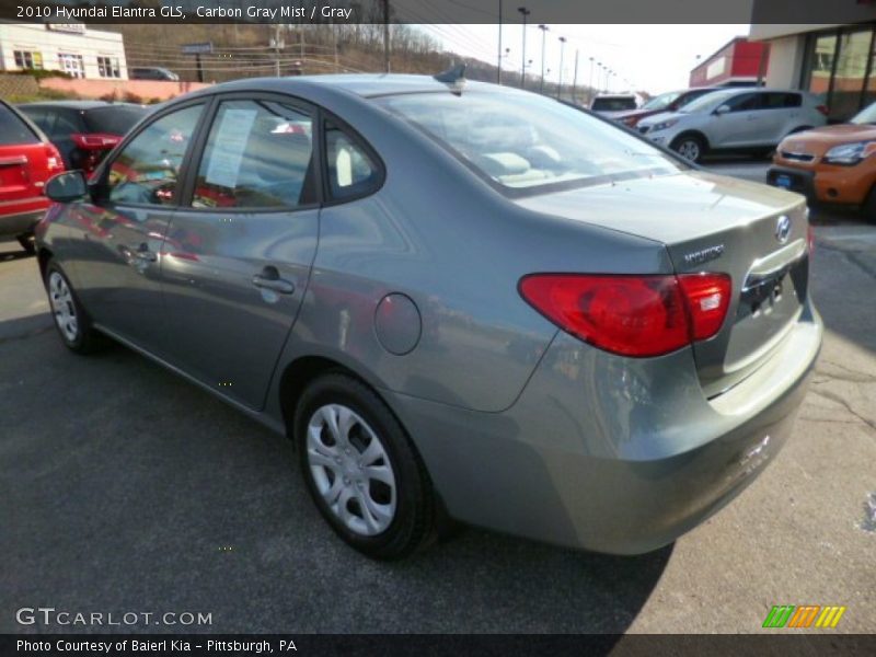 Carbon Gray Mist / Gray 2010 Hyundai Elantra GLS