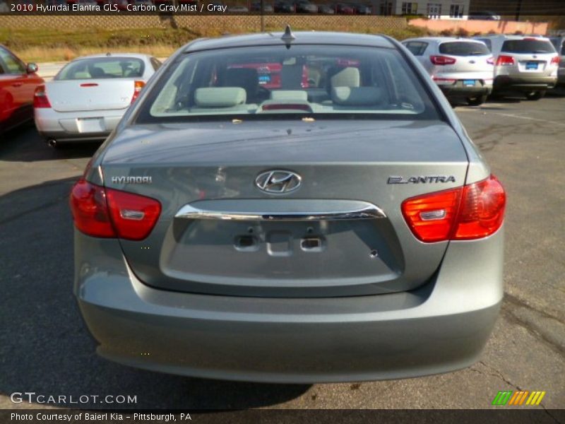 Carbon Gray Mist / Gray 2010 Hyundai Elantra GLS