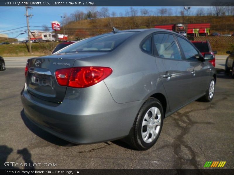 Carbon Gray Mist / Gray 2010 Hyundai Elantra GLS