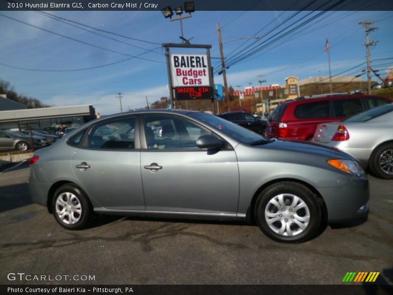 Carbon Gray Mist / Gray 2010 Hyundai Elantra GLS