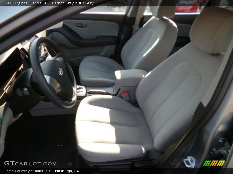Carbon Gray Mist / Gray 2010 Hyundai Elantra GLS