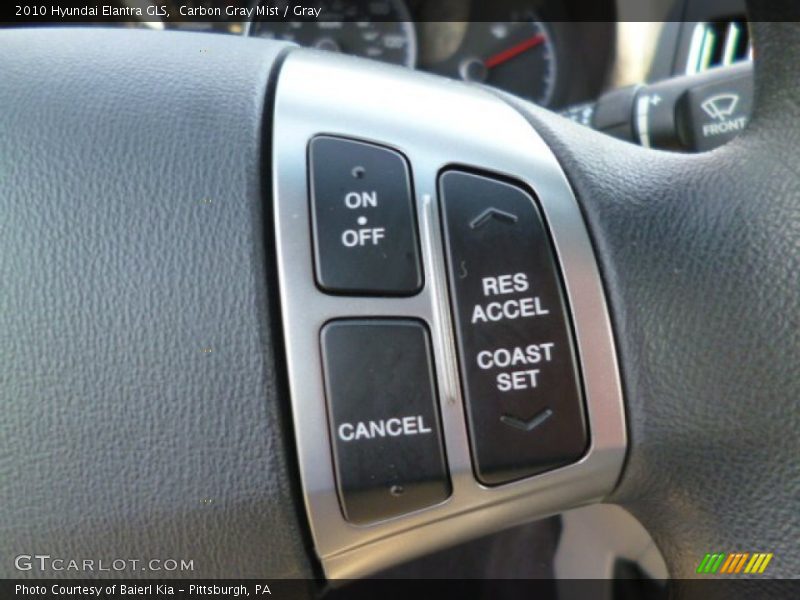 Carbon Gray Mist / Gray 2010 Hyundai Elantra GLS