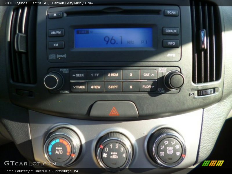 Carbon Gray Mist / Gray 2010 Hyundai Elantra GLS