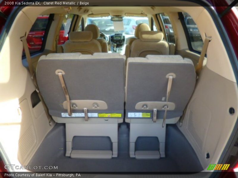 Claret Red Metallic / Beige 2008 Kia Sedona EX