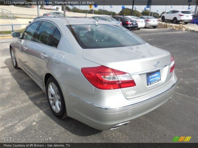 Platinum Metallic / Jet Black 2013 Hyundai Genesis 3.8 Sedan