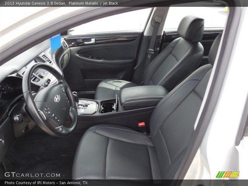 Platinum Metallic / Jet Black 2013 Hyundai Genesis 3.8 Sedan
