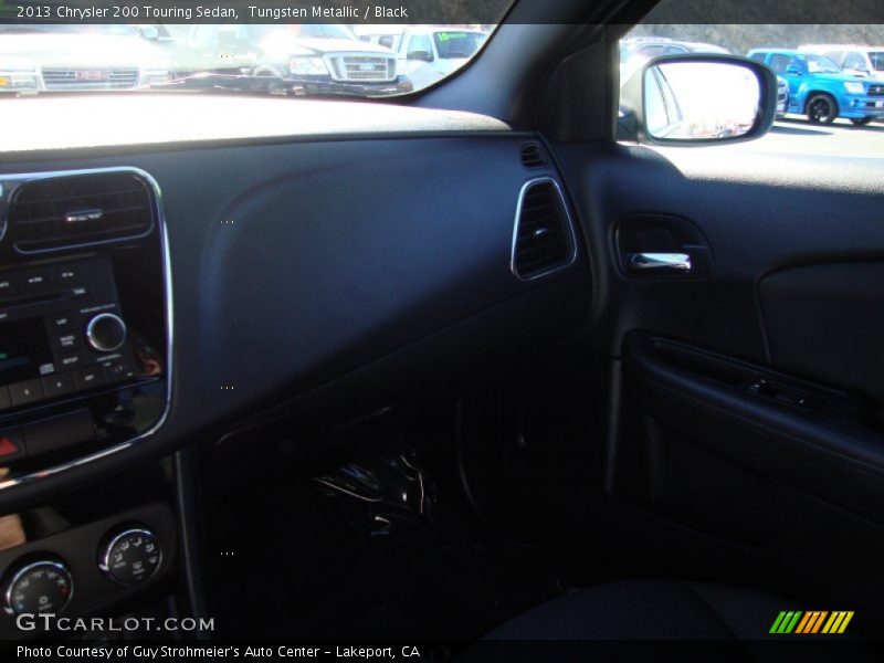 Tungsten Metallic / Black 2013 Chrysler 200 Touring Sedan