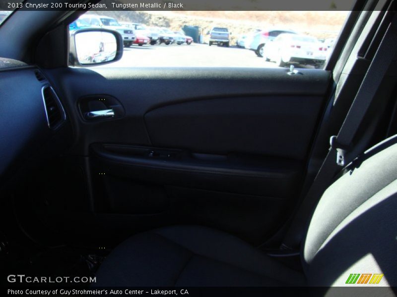 Tungsten Metallic / Black 2013 Chrysler 200 Touring Sedan
