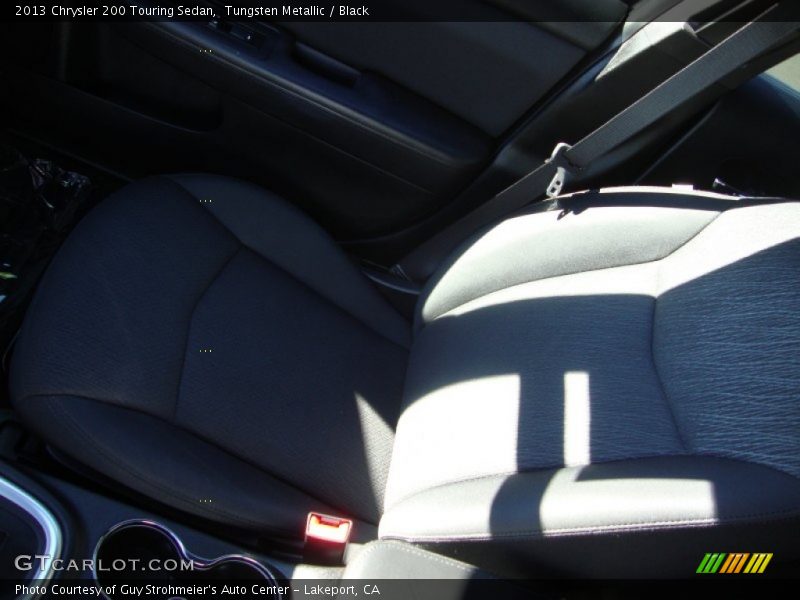 Tungsten Metallic / Black 2013 Chrysler 200 Touring Sedan