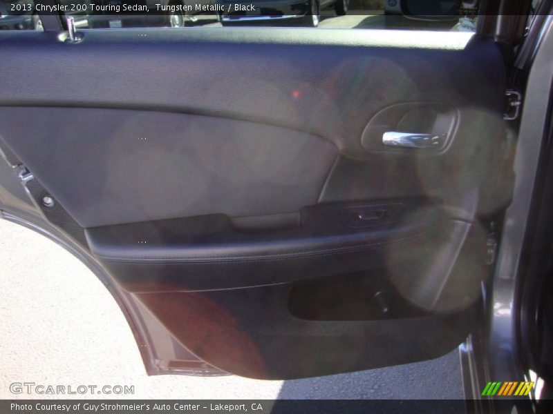 Tungsten Metallic / Black 2013 Chrysler 200 Touring Sedan