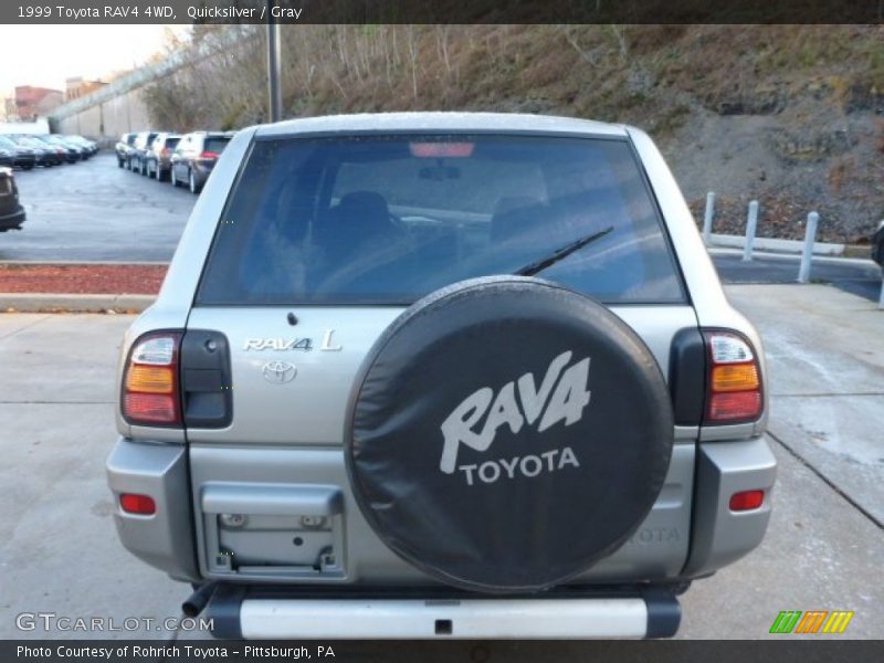 Quicksilver / Gray 1999 Toyota RAV4 4WD