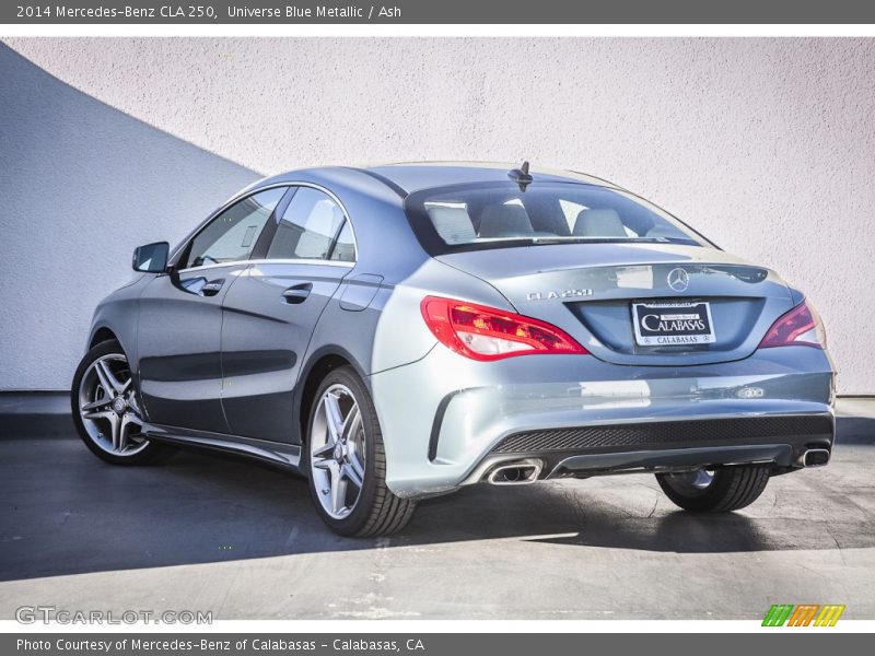 Universe Blue Metallic / Ash 2014 Mercedes-Benz CLA 250