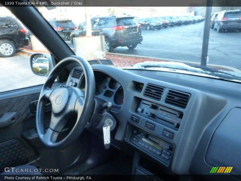 Quicksilver / Gray 1999 Toyota RAV4 4WD