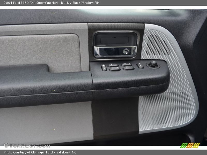 Black / Black/Medium Flint 2004 Ford F150 FX4 SuperCab 4x4