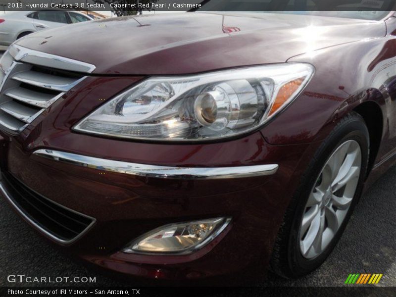Cabernet Red Pearl / Cashmere 2013 Hyundai Genesis 3.8 Sedan