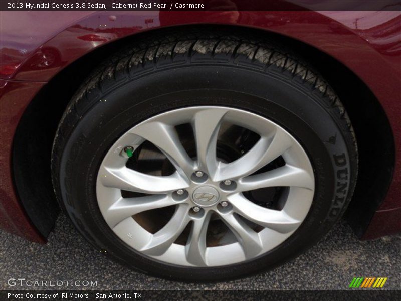 Cabernet Red Pearl / Cashmere 2013 Hyundai Genesis 3.8 Sedan