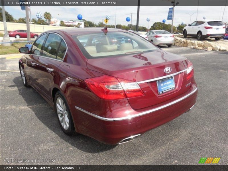 Cabernet Red Pearl / Cashmere 2013 Hyundai Genesis 3.8 Sedan
