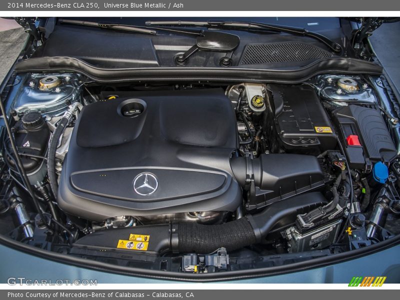 Universe Blue Metallic / Ash 2014 Mercedes-Benz CLA 250