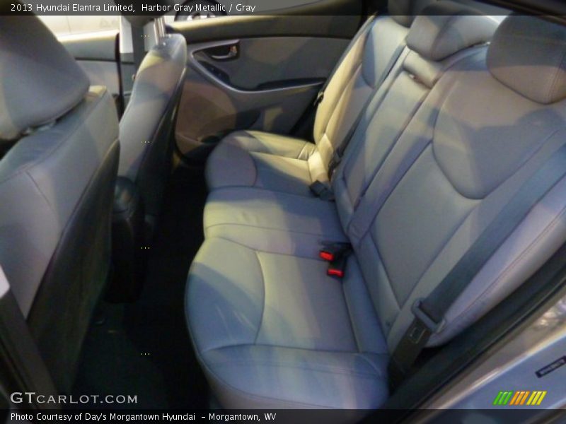 Harbor Gray Metallic / Gray 2013 Hyundai Elantra Limited