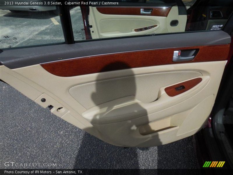 Cabernet Red Pearl / Cashmere 2013 Hyundai Genesis 3.8 Sedan