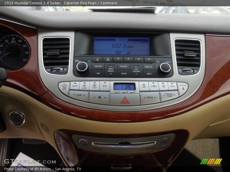 Cabernet Red Pearl / Cashmere 2013 Hyundai Genesis 3.8 Sedan