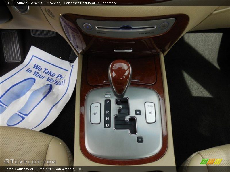 Cabernet Red Pearl / Cashmere 2013 Hyundai Genesis 3.8 Sedan