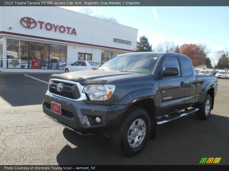 Magnetic Gray Metallic / Graphite 2013 Toyota Tacoma V6 SR5 Access Cab 4x4