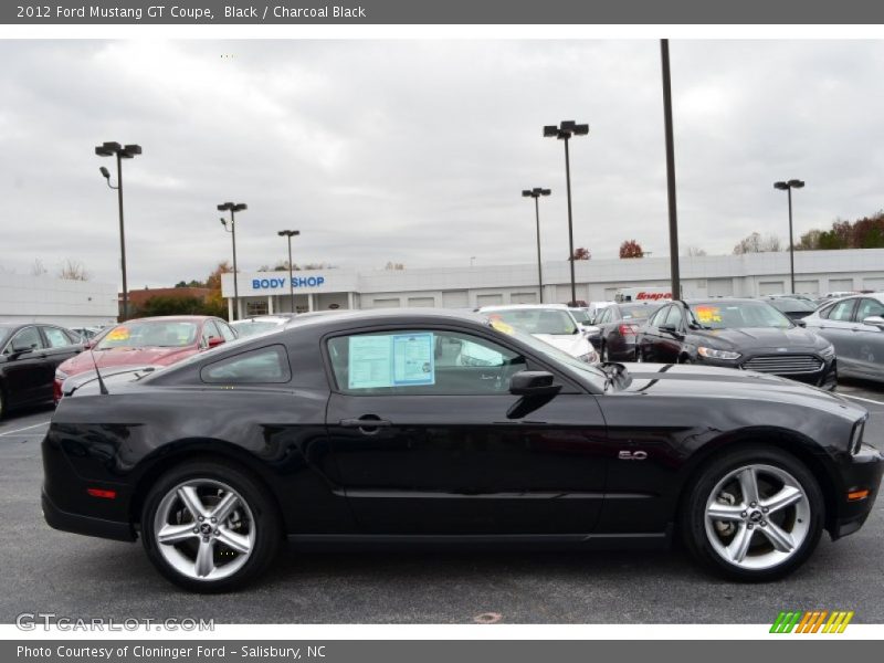 Black / Charcoal Black 2012 Ford Mustang GT Coupe