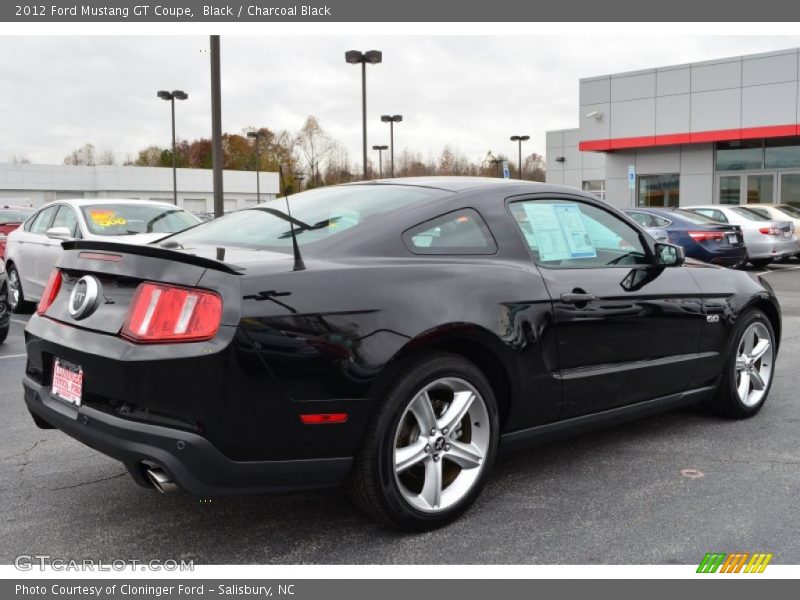 Black / Charcoal Black 2012 Ford Mustang GT Coupe