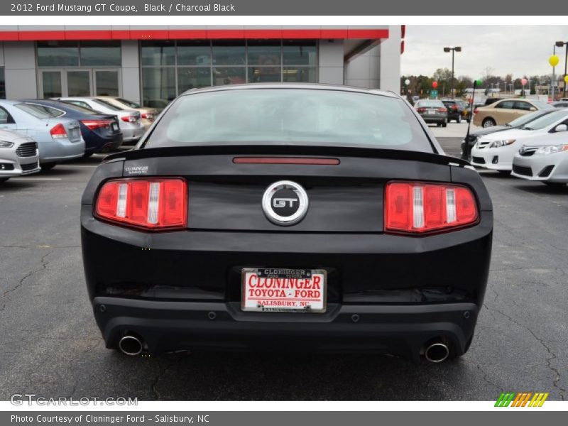 Black / Charcoal Black 2012 Ford Mustang GT Coupe