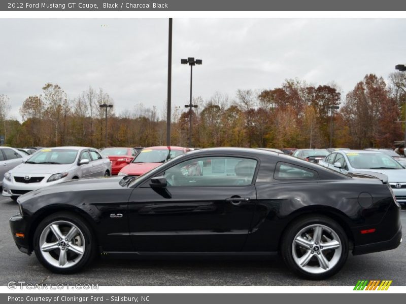 Black / Charcoal Black 2012 Ford Mustang GT Coupe