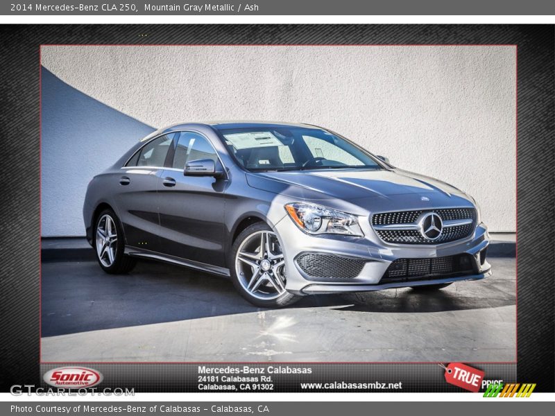 Mountain Gray Metallic / Ash 2014 Mercedes-Benz CLA 250