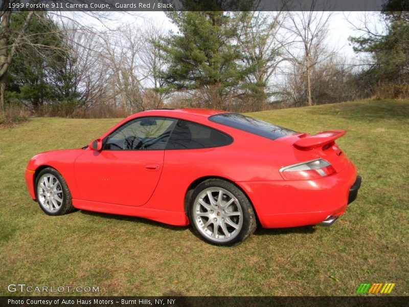 Guards Red / Black 1999 Porsche 911 Carrera Coupe