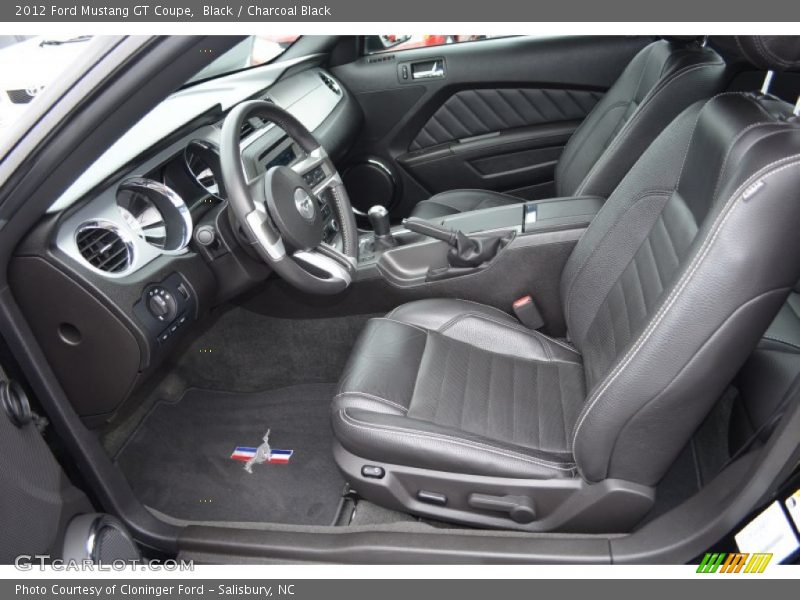 Black / Charcoal Black 2012 Ford Mustang GT Coupe