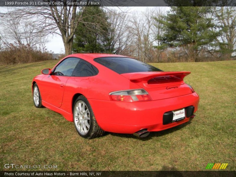 Guards Red / Black 1999 Porsche 911 Carrera Coupe